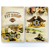 One of the top advertising agencies in Milwaukee creates posters for Harley-Davidson